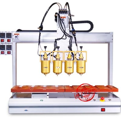 TZ-PUR331R (hot melt automatic dispensing machine) FOUR-HEAD HOT MELT GLUE